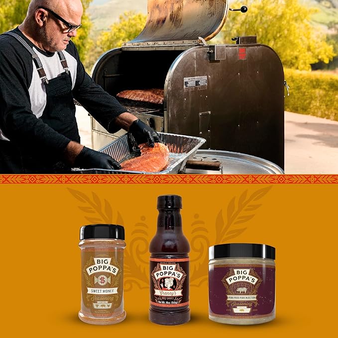 Big Poppa's Pork Bundle – Includes Succulent Pork Prod Injection, Award-Winning Sweet Money