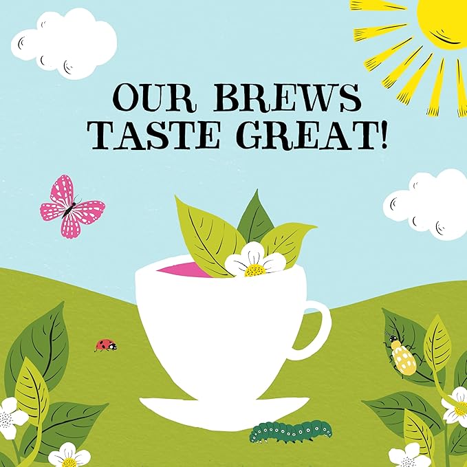 Clipper Tea: Organic Herbal & Green Tea Set, Gift Box – Tea Selection & Sampler with 5 Flavors