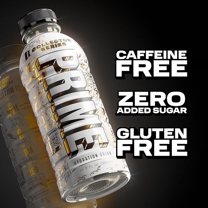 PRIME Hydration Collector Series, Sports Drinks, Electrolyte Enhanced for Replenishing Fluids