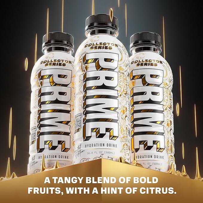 PRIME Hydration Collector Series, Sports Drinks, Electrolyte Enhanced for Replenishing Fluids