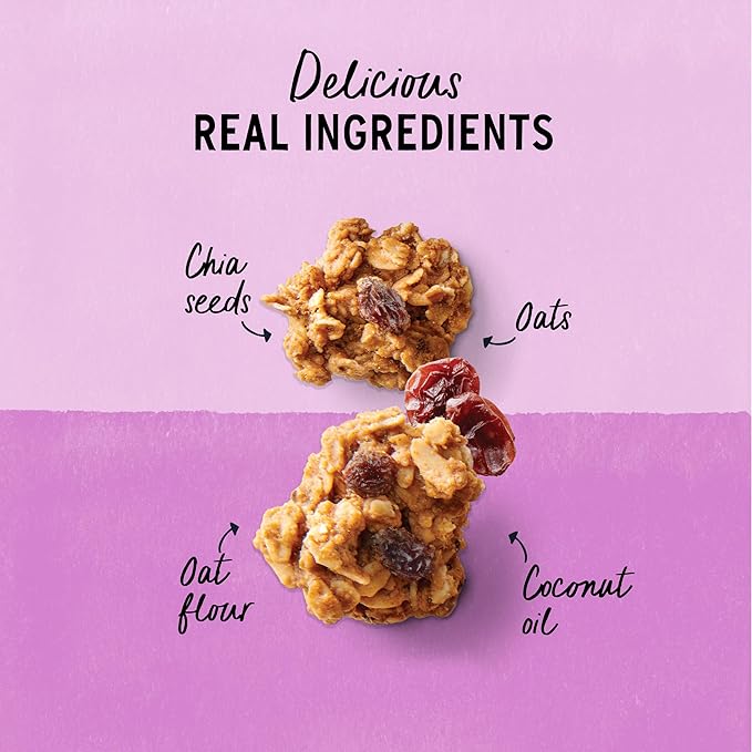 Purely Elizabeth Granola Cookie Oatmeal Raisin 11 OZ (3 Pack)