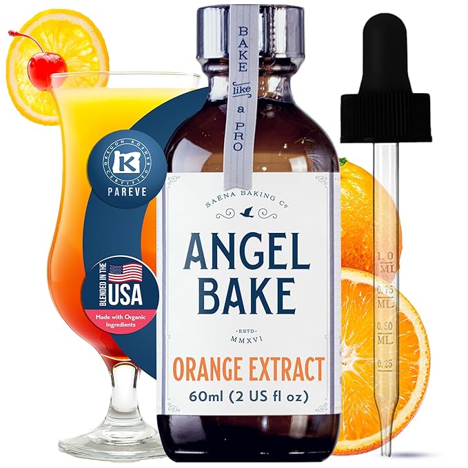 Pure Valencia Orange Extract, Five Times Strength ??Perfect for Baking, Mixology & Culinary