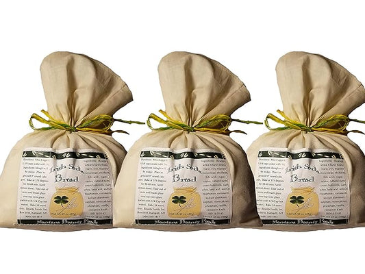 Bounty Foods Irish Soda Bread Mix 23 oz 3 Pack ??Handcrafted in Montana, Traditional Recipe, Rustic