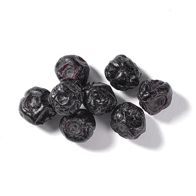 Yupik Dried Blueberries, 6.5 Oz, Gluten-Free, Kosher, Whole Berries, No Sulphites, Dried Fruits