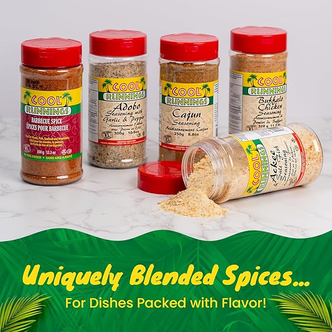 Cool Runnings Cajun Seasoning 250g – Bold and Spicy Louisiana-Style Blend for Grilling, Roasting