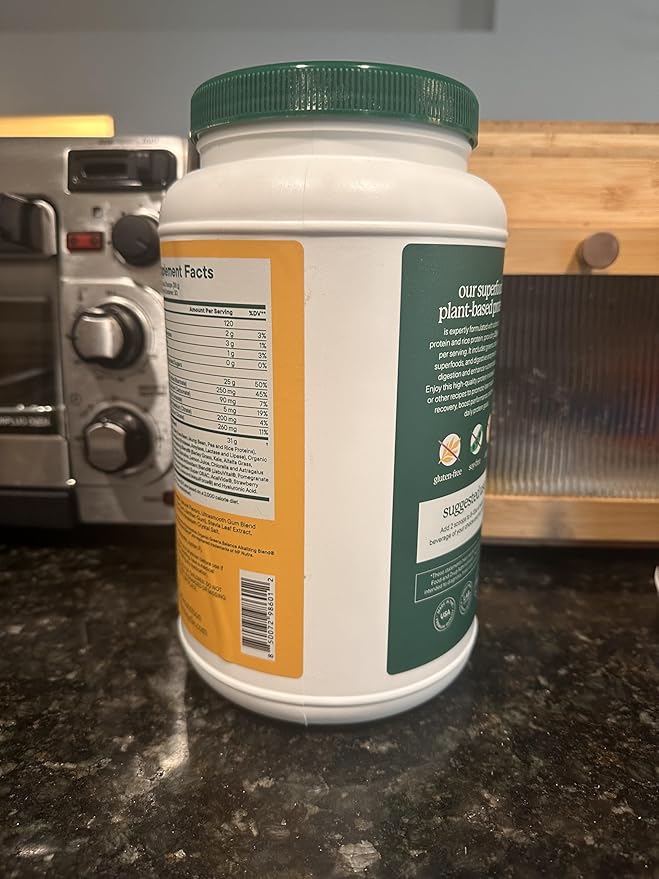 Nutranelle - Plant Based Protein Powder - 25 g Vegan Protein Powder with 30 Servings - Blended Rice