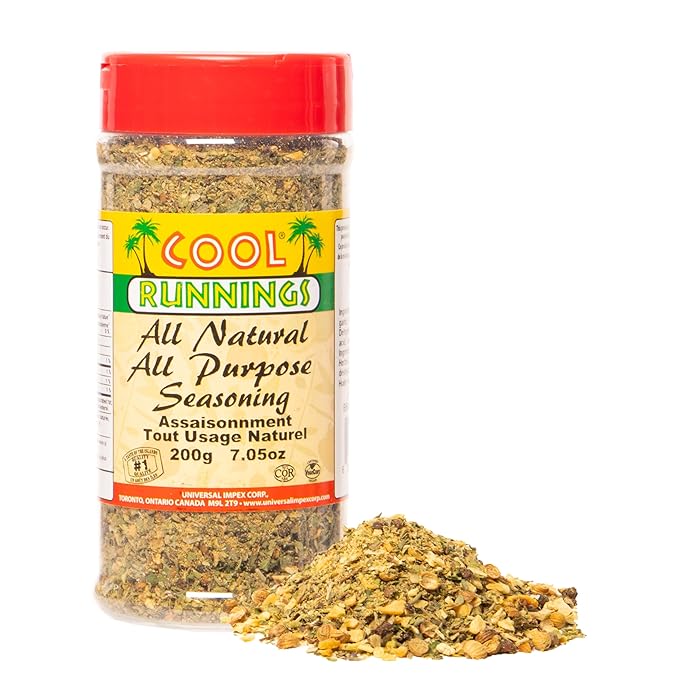 Cool Runnings All Natural All Purpose Seasoning 200g - No Salt, No Sugar, No Artificial Additives