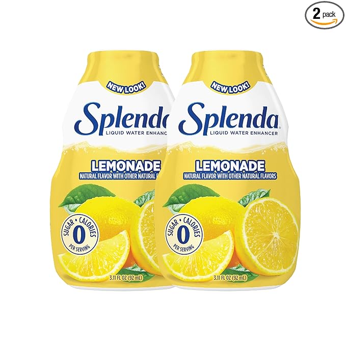 SPLENDA Liquid Water Enhancer Drops, Sugar Free, Zero Calorie, Natural Flavor, Concentrated Drink