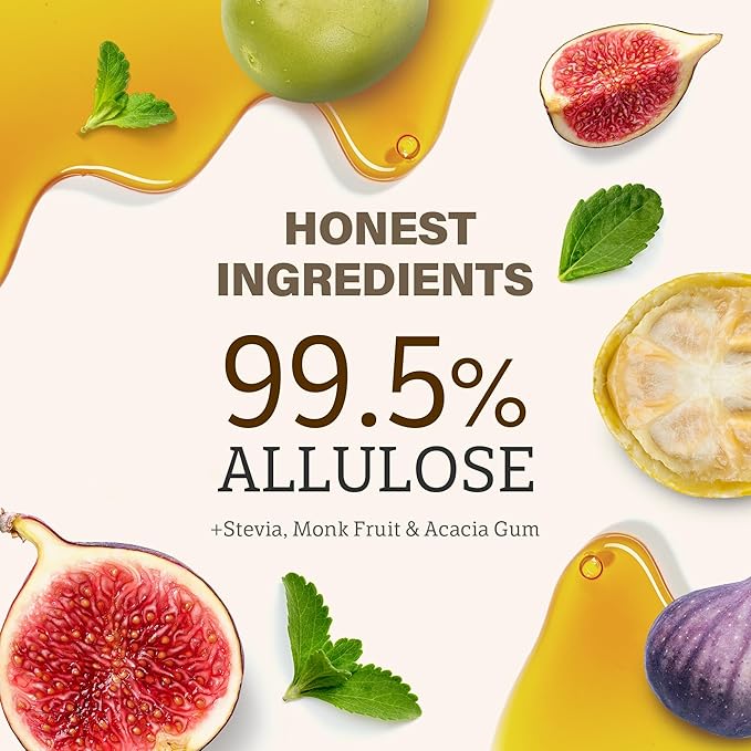 My Normal Keto Allulose 32oz - Allulose 99.52%, Monk Fruit, Stevia Blend Thin Syrup, Zero Calorie