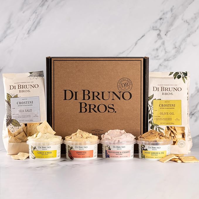 Di Bruno Bros Cheese Spread & Crostini Gift Box