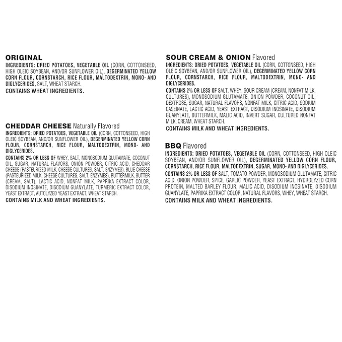 Pringles Potato Crisps Chips, Snack Stacks, Lunch Snacks, Office and Kids Snacks, Variety Pack (36