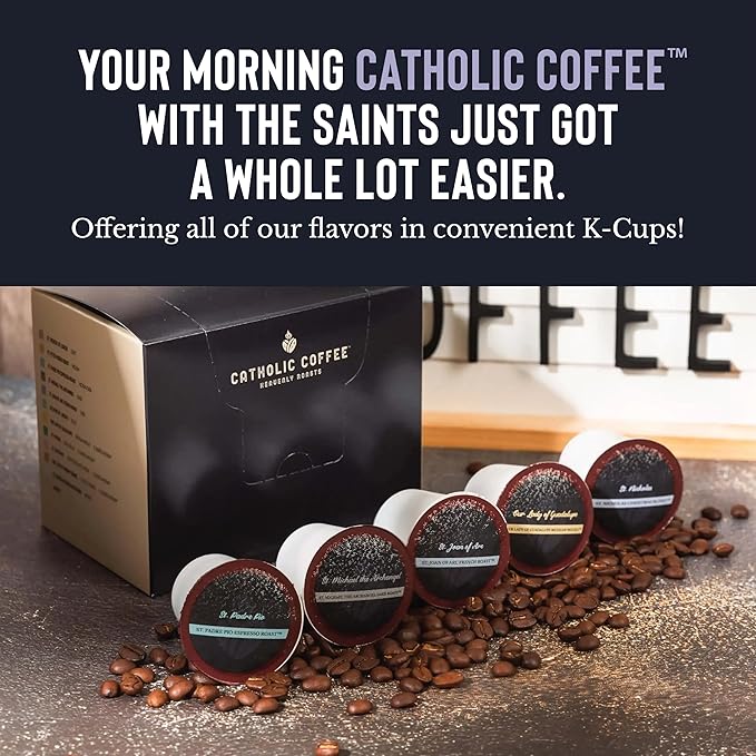 Catholic Coffee Our Lady of Guadalupe | Mexican Mocha Medium Roast Ground Coffee ??Chocolate &