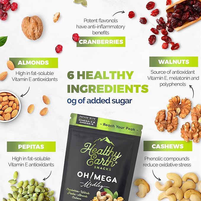 Mixed Nuts Unsalted | Trail Mix | Trail Mix without Peanuts | Sugar Free | Gourmet Protein, Gluten