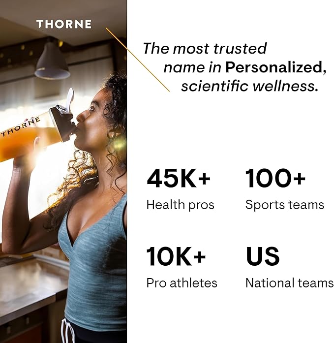 THORNE - Daily Electrolytes - Zero Sugar & Low-Calorie Electrolyte Drink Mix - Naturally Flavored &