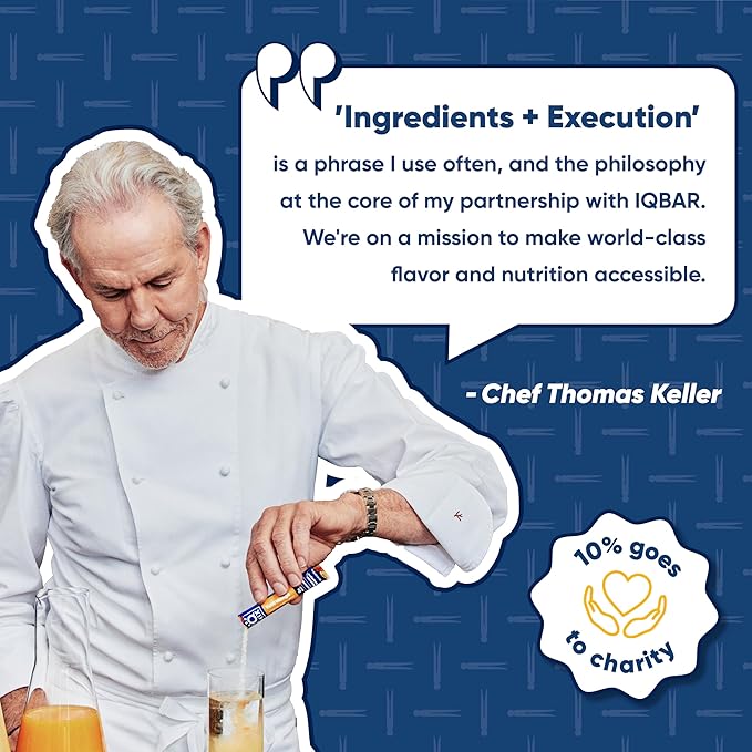 IQMIX x Chef Thomas Keller - Hydration Electrolyte Powder ??4-in-1 Formula for Hydration, Mental