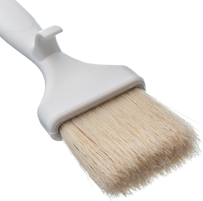 SPARTA 4037800 Meteor Boarhair Pastry Brush, Basting Brush With Built-In Projecting Hook, 2 Inches