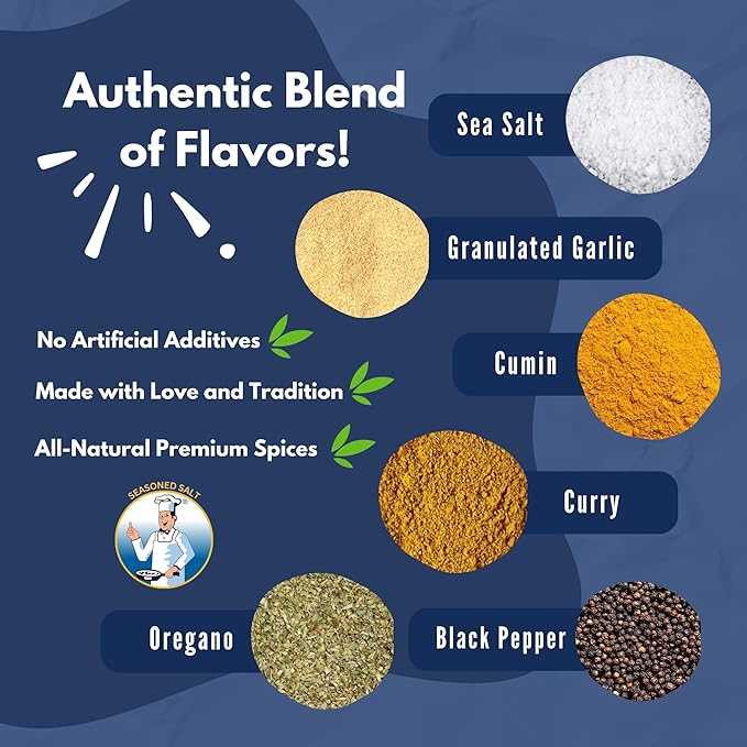 Adobo El Cocinerito | Seasoned Salt Blend | Crafted with Premium Ingredients | Additive-free |