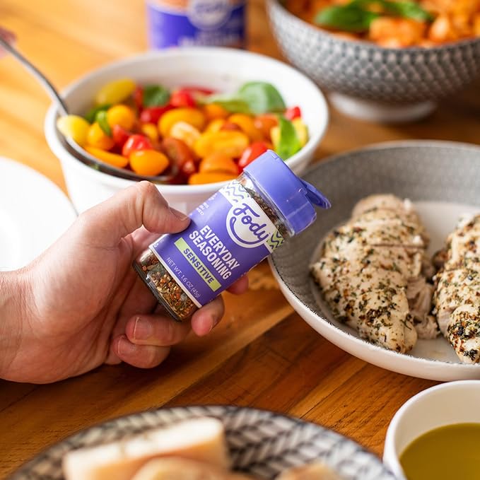 Fody Foods Everyday Seasoning, 1.6 Oz, Garlic and Onion Free, Low FODMAP Certified, Gut & IBS