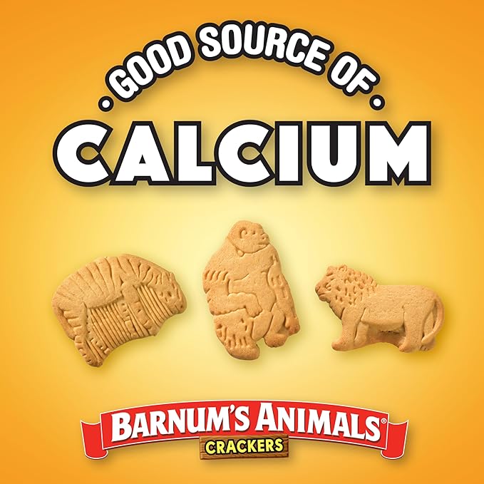 BARNUM'S Original Animal Crackers, Bulk Kids Snacks, 12 - 2.13 oz Boxes