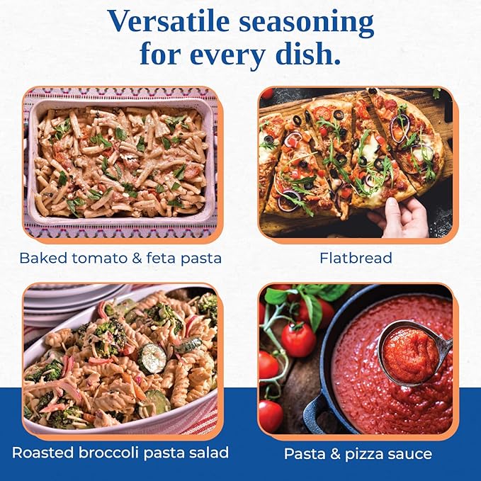 Chef Paul Magic Seasonings Blends Hot and Sweet Pizza and Pasta Magic | No Added Salt | Pizza