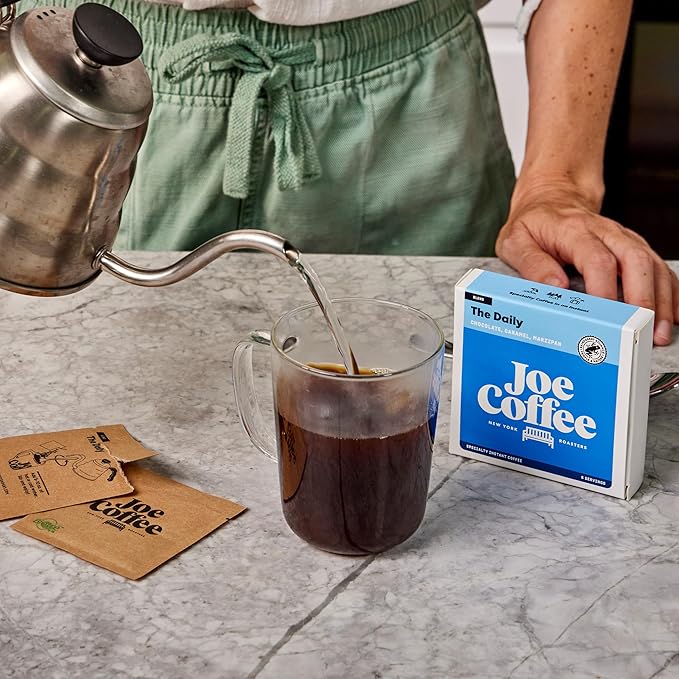 Joe Coffee Company - The Daily Specialty Instant Coffee Packets (6 Sachets) | NYC Roaster, Kosher