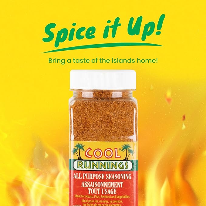Cool Runnings All Purpose Seasoning 900g - Versatile Spice Blend for Marinating, Grilling, and