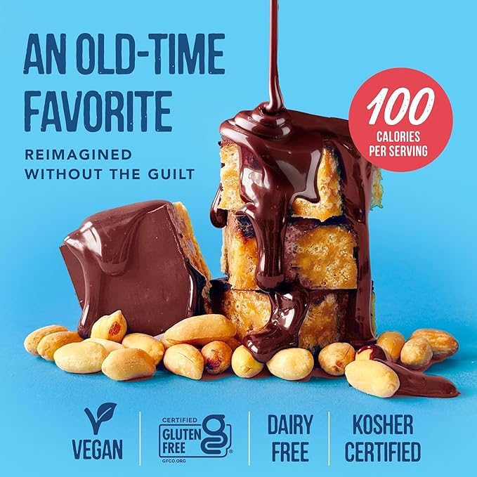 For Noshers Only - Peanut Butter Bites - Kosher Dairy Free Vegan Gluten Free Chocolate Peanut