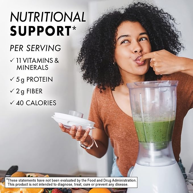 BlueBonnet Nutrition Non-Bitter Nutritional Yeast Flakes - Plant-Sourced Protein, B Vitamins &