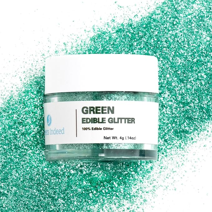 Sweets Indeed, Edible Glitter, Perfect for Drinks, Cocktails, Beverages & Cake Decorating, Dessert