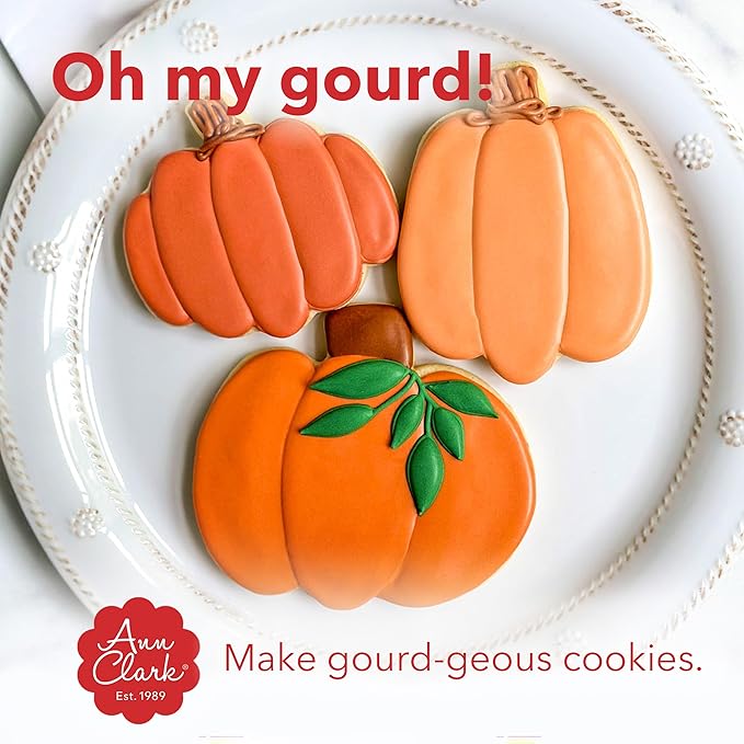 Ann Clark Cookie Cutters Pumpkin Cookie Cutter 4" Made in USA