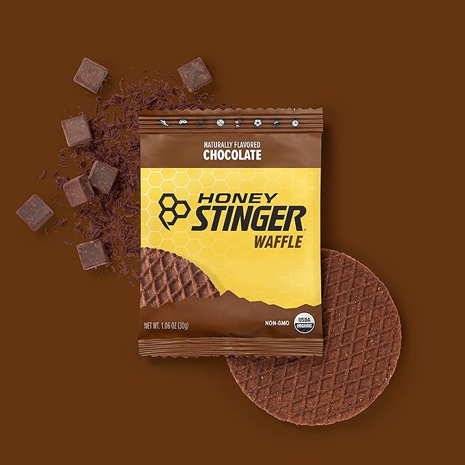 Honey Stinger Organic Chocolate Waffle, Energy Stroopwafel for Exercise, Endurance and Performance