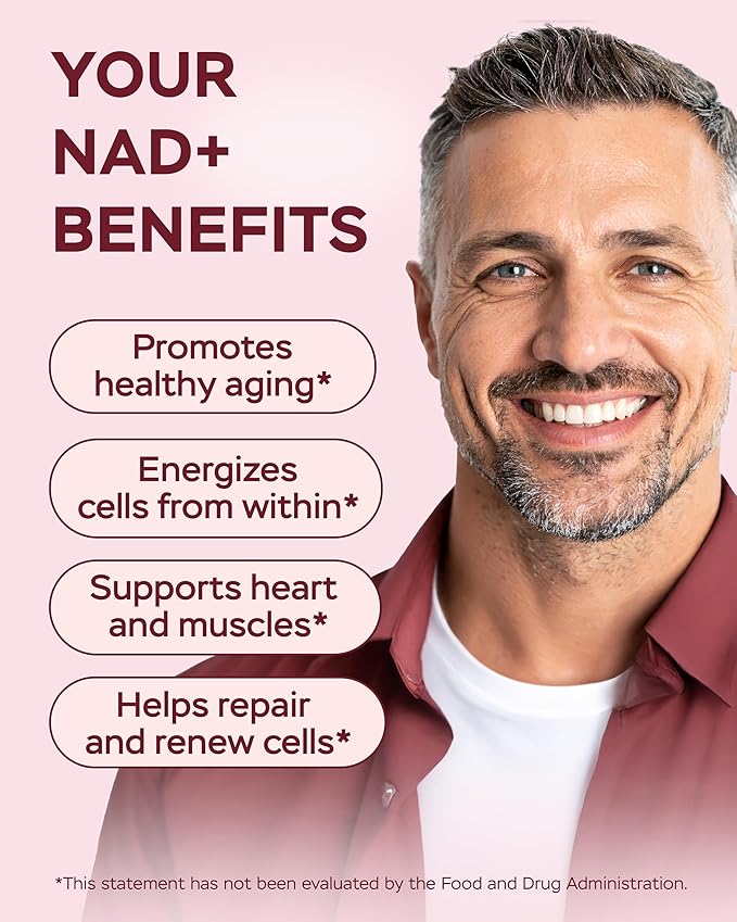 NAD Plus Supplement 1400mg - NMNH Supplement Alternative Supports Healthy Aging Complex with