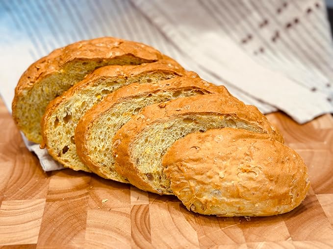 Molibake Corn Bread Mix ??Pack of 2 - All-Natural Baking Mix for Bread Machine and Oven - 15 oz
