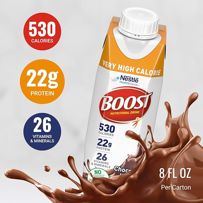 BOOST Very High Calorie Nutritional Drink ??Helps Weight Gain & Maintenance -530 Calories -26
