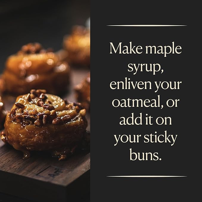 Cook's, Pure Maple Extract, All Natural Premium Maple Sap from Vermont's Finest Maple Trees, 128 oz