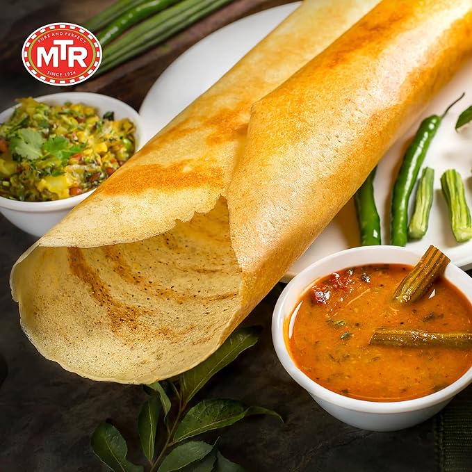 MTR Instant Dosa Mix - Ready to Cook Authentic Indian Breakfast, Lunch, Dinner or Snack Meal - No