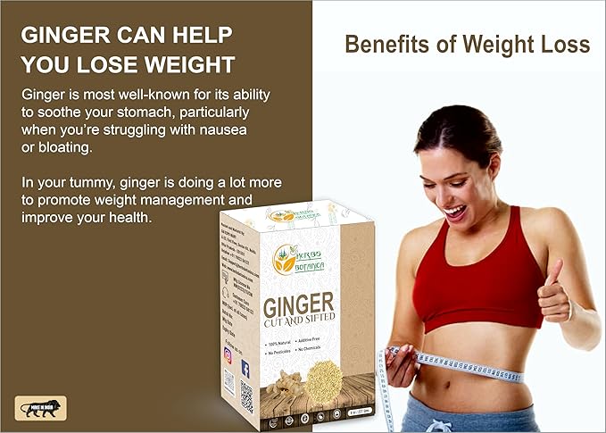 Herbs Botanica Dried Ginger Root Cut And Sifted for Teas, Tinctures and Infused oils. | Flavour