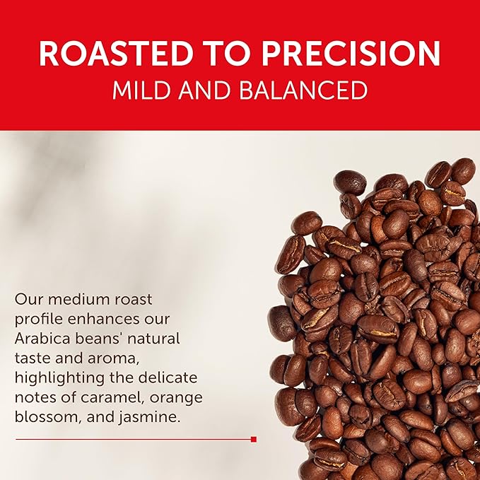 Illy Whole Bean Coffee, Classico Medium Roast - Mild & Balanced - 100% Arabica - Whole Beans