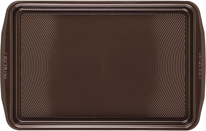 Circulon Nonstick Bakeware, Nonstick Cookie Sheet / Baking Sheet - 11 Inch x 17 Inch, Chocolate