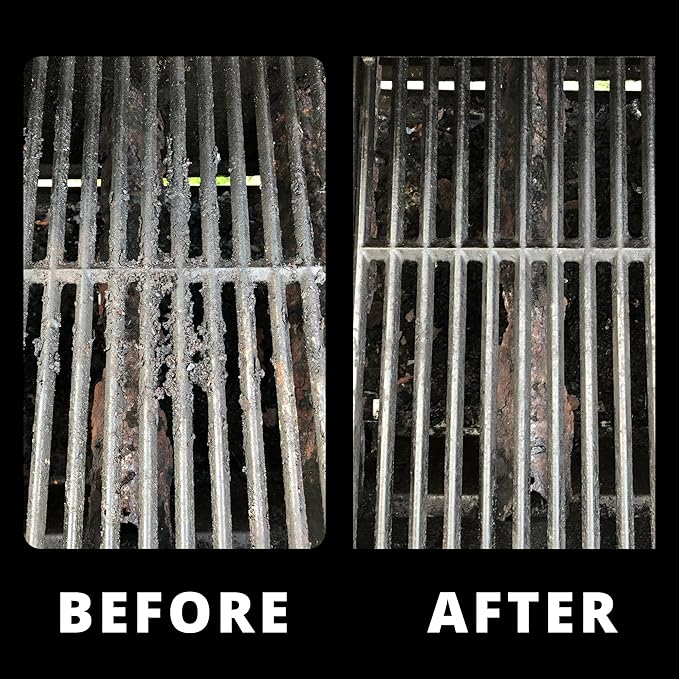 Grill Rescue BBQ Replaceable Cleaning Head, Bristle Free - Durable and Unique Grill Tools for Cast
