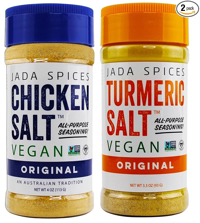 JADA Spices Chicken Salt Spice and Seasoning - Original, Turmeric Salt - Vegan, Keto & Paleo