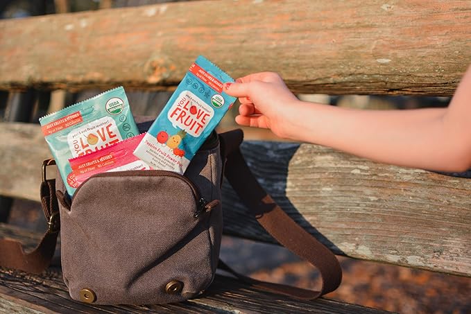 YOU LOVE FRUIT - Fruit Snacks Variety Pack 30 count, 100% Natural Gluten-Free, Vegan, Low Carb, Low