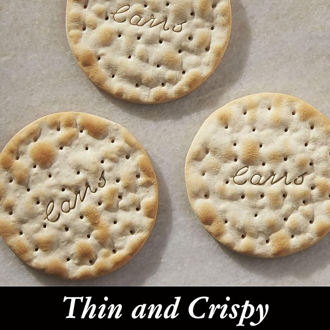 Carr's Table Water Crackers, Baked Snack Crackers, Party Snacks, Original, 4.25oz Box (1 Box)