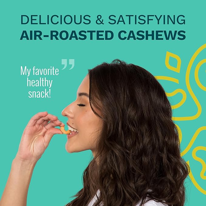 Karma Nuts Flavored Cashews Variety Pack (1.5 oz, Pack of 6) ??Whole Roasted Cashews, Healthy