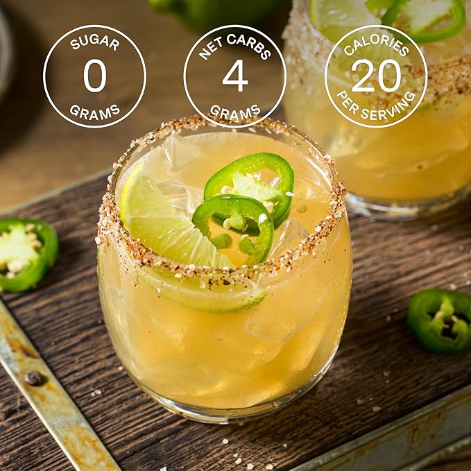 SAYSO Skinny Spicy Margarita Original Cocktail Tea Bag | Cocktail or Mocktail in Under 1 Min