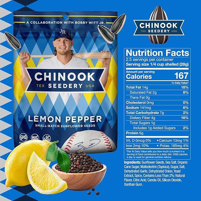 Chinook Seedery Roasted Jumbo Sunflower Seeds - Keto Snack - Best For Snack Packs - Gluten Free
