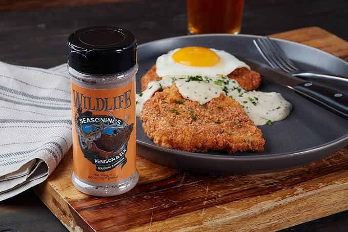 Wildlife Seasonings Venison & Elk Marinade – Wine Based with Robust Earthy Spices for a Bold Flavor