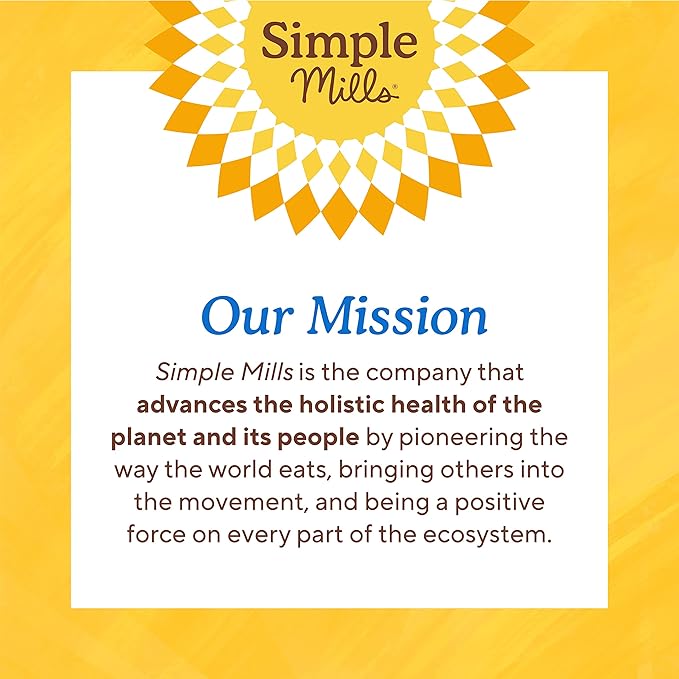 Simple Mills Almond Flour Snack Bars, Nutty Banana Bread - Gluten Free, Made with Organic Coconut