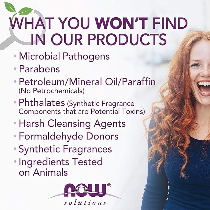 NOW Foods Solutions, Grapeseed Oil, Skin Care for Sensitive Skin, Light Silky Moisturizer for All