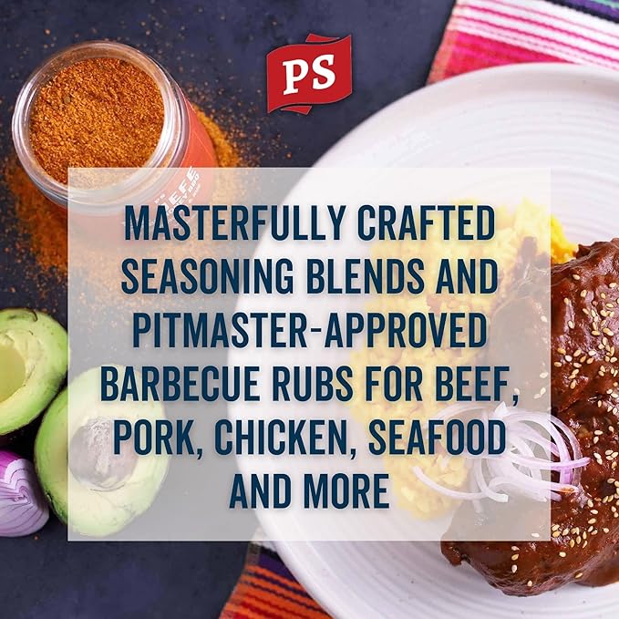 PS Seasoning El Jefe - Adobo Honey Spice Blend & Adobo All-Purpose Seasoning Dry Rub for Tacos